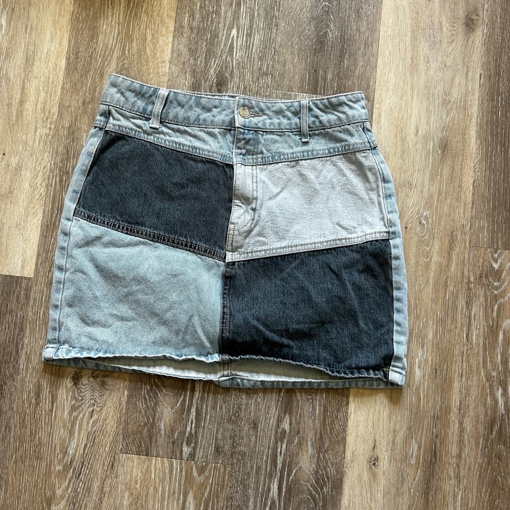 Blue Denim Skirt